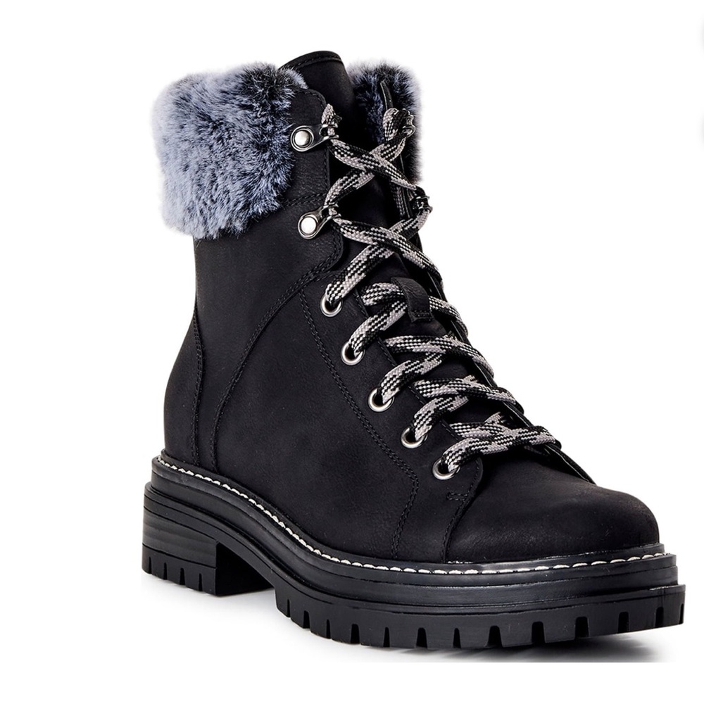Time and Tru Memory Foam Heay Duty Black Hiker Boots Size 11 Wide Width NWT